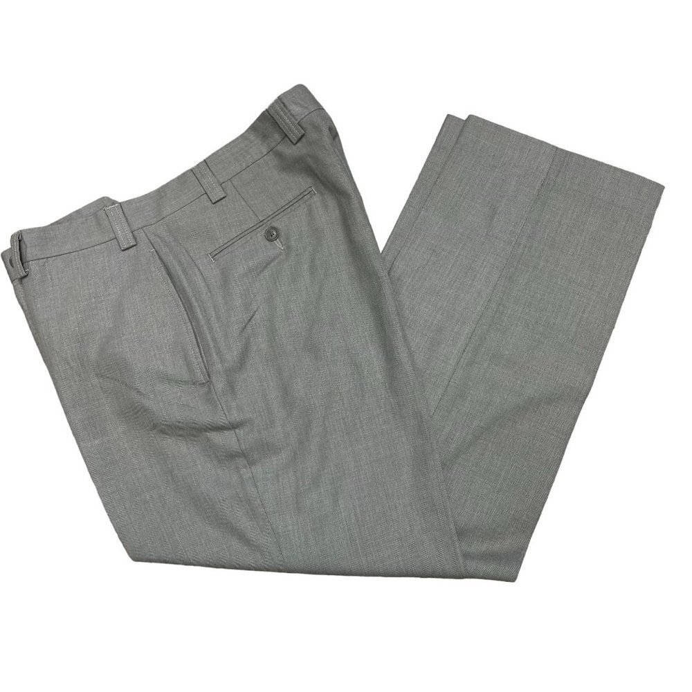 Ralph Lauren Men’s Gray Lightweight Dress Pants Four Pockets 36x34